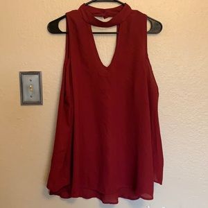Off shoulder long sleeve top - size medium